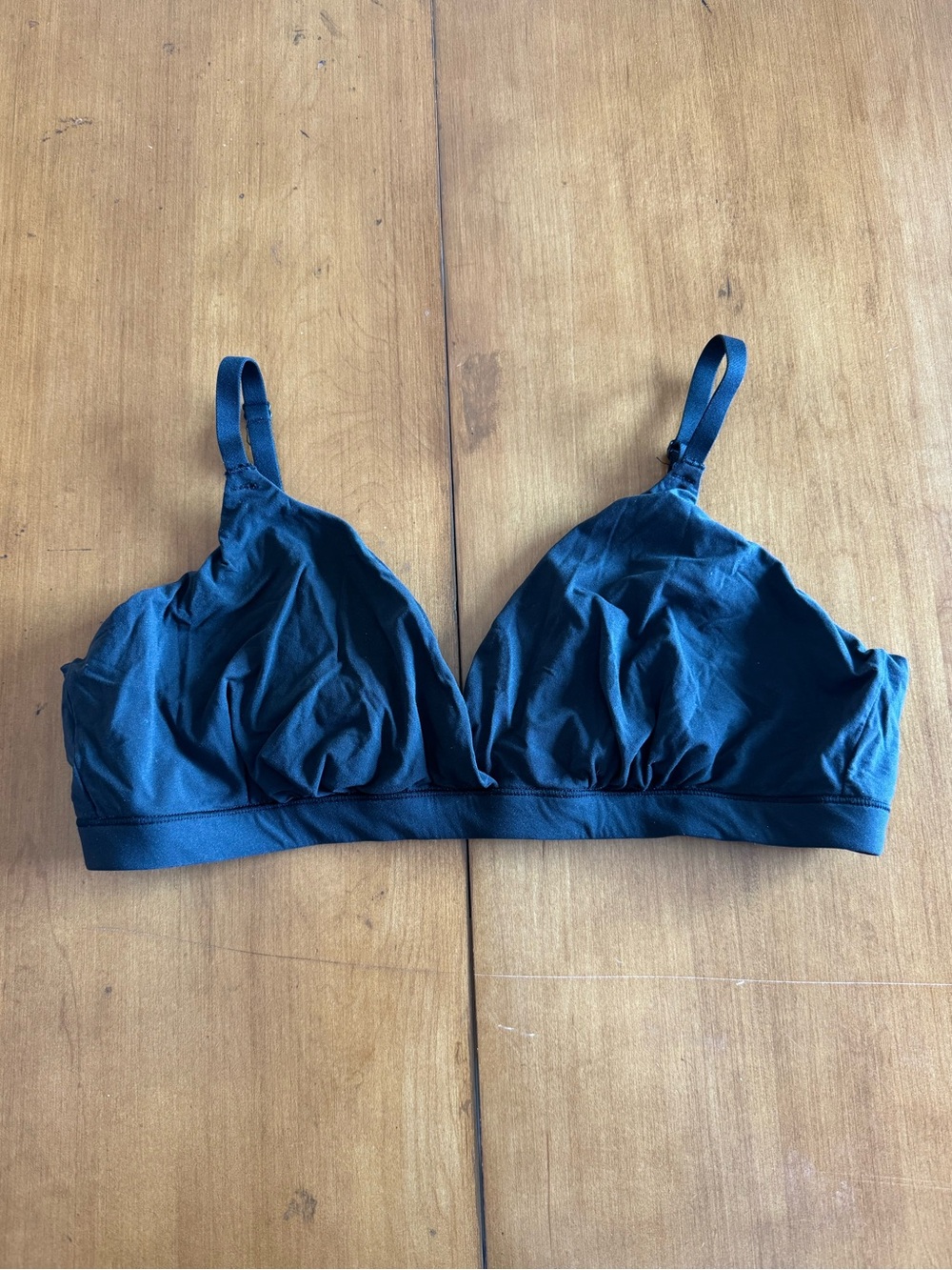 SKIMS Black Triangle Bra L/XL